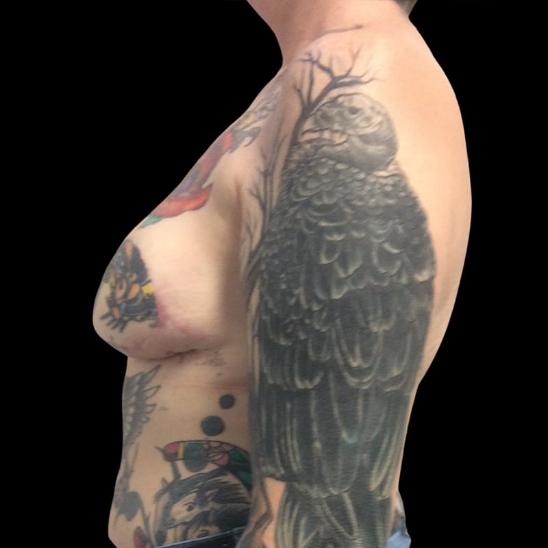 A Tattoo Of A Bird